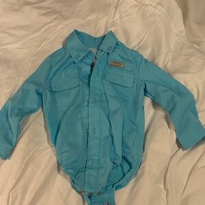 Blue Kids Swim Coverup